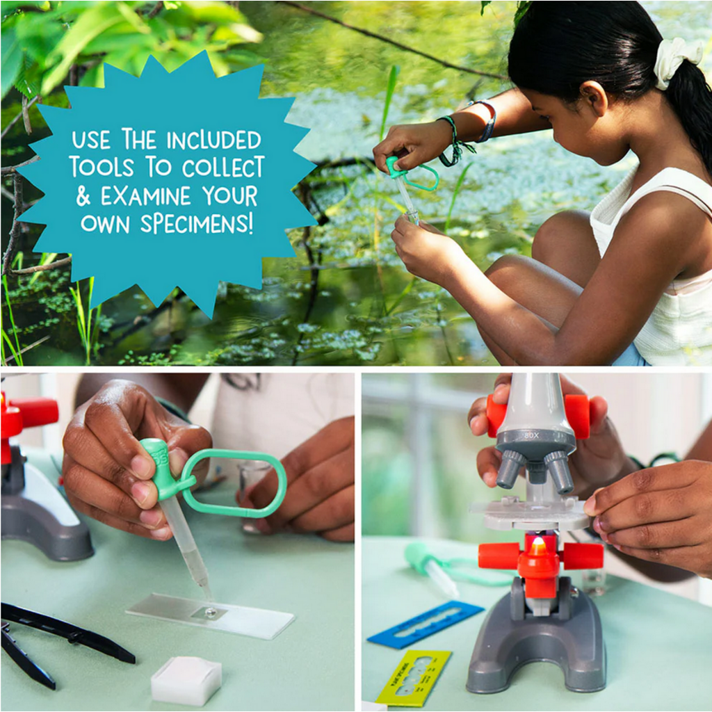 THAMES & KOSMOS KIDS MICROSCOPE & BIOLOGY KIT