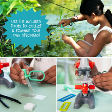 THAMES & KOSMOS KIDS MICROSCOPE & BIOLOGY KIT