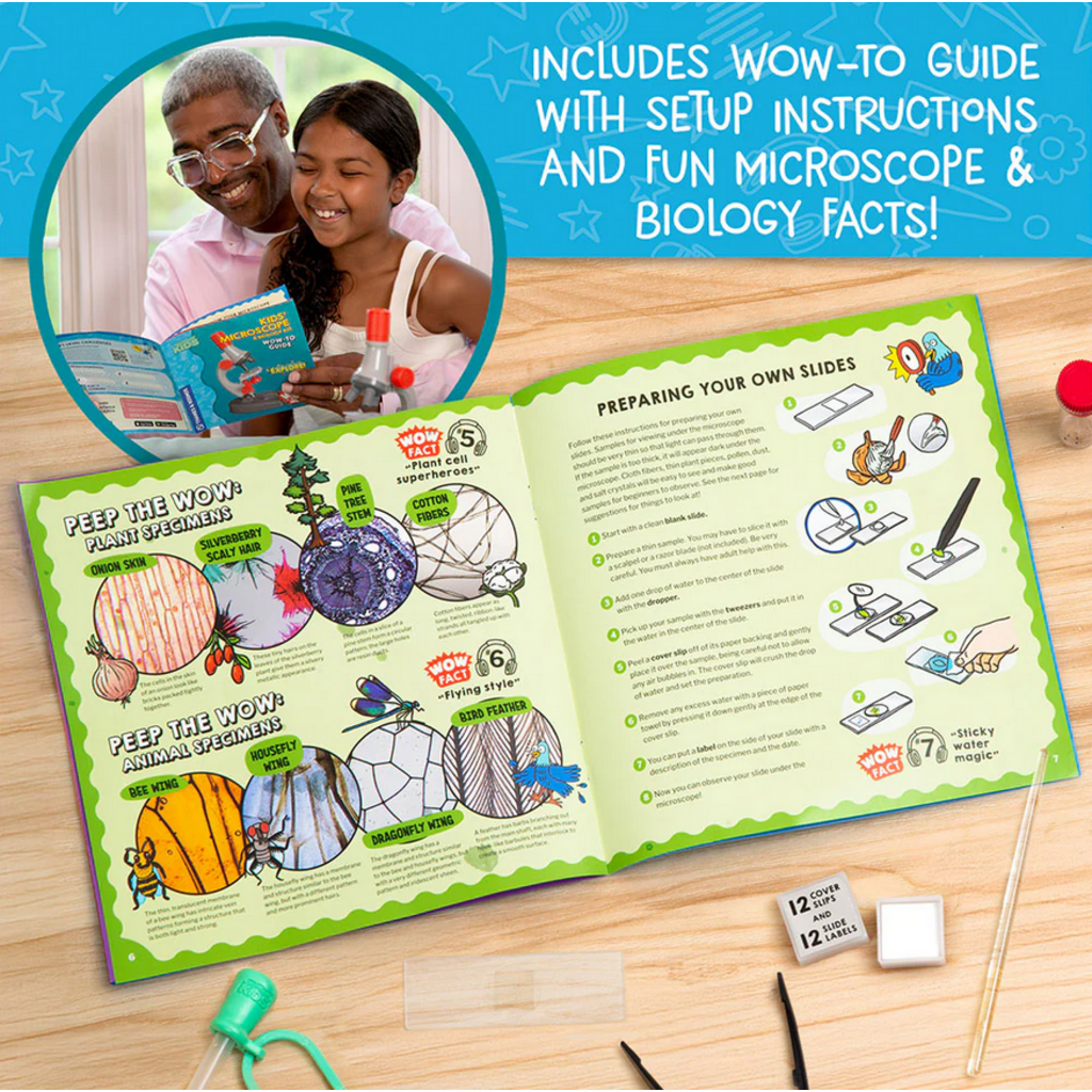 THAMES & KOSMOS KIDS MICROSCOPE & BIOLOGY KIT