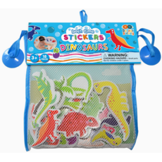BUDDY & BARNEY BATH TIME STICKERS DINOSAURS