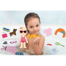 BUDDY & BARNEY BATH TIME STICKERS DRESSING UP