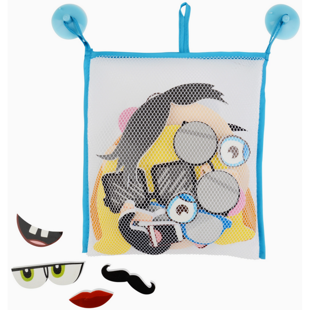 BUDDY & BARNEY BATH TIME STICKERS SILLY FACES