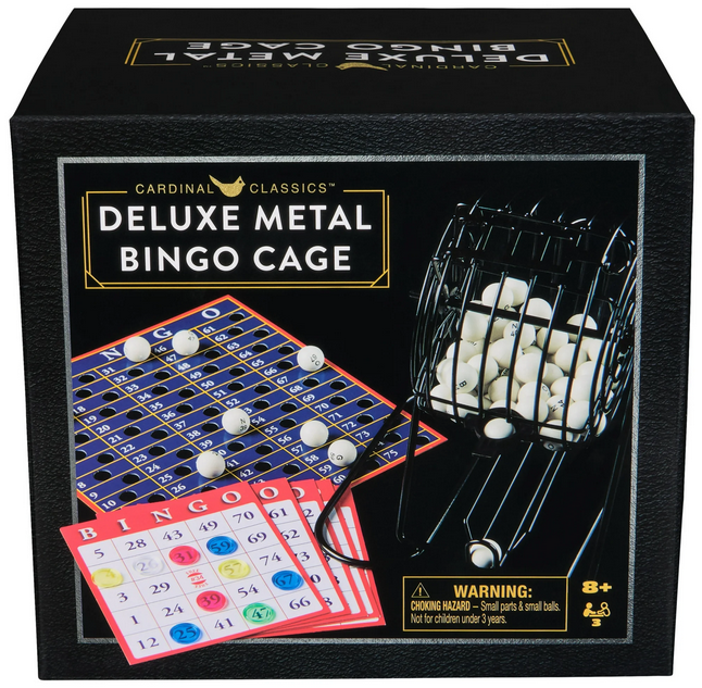 DELUXE METAL BINGO GAME