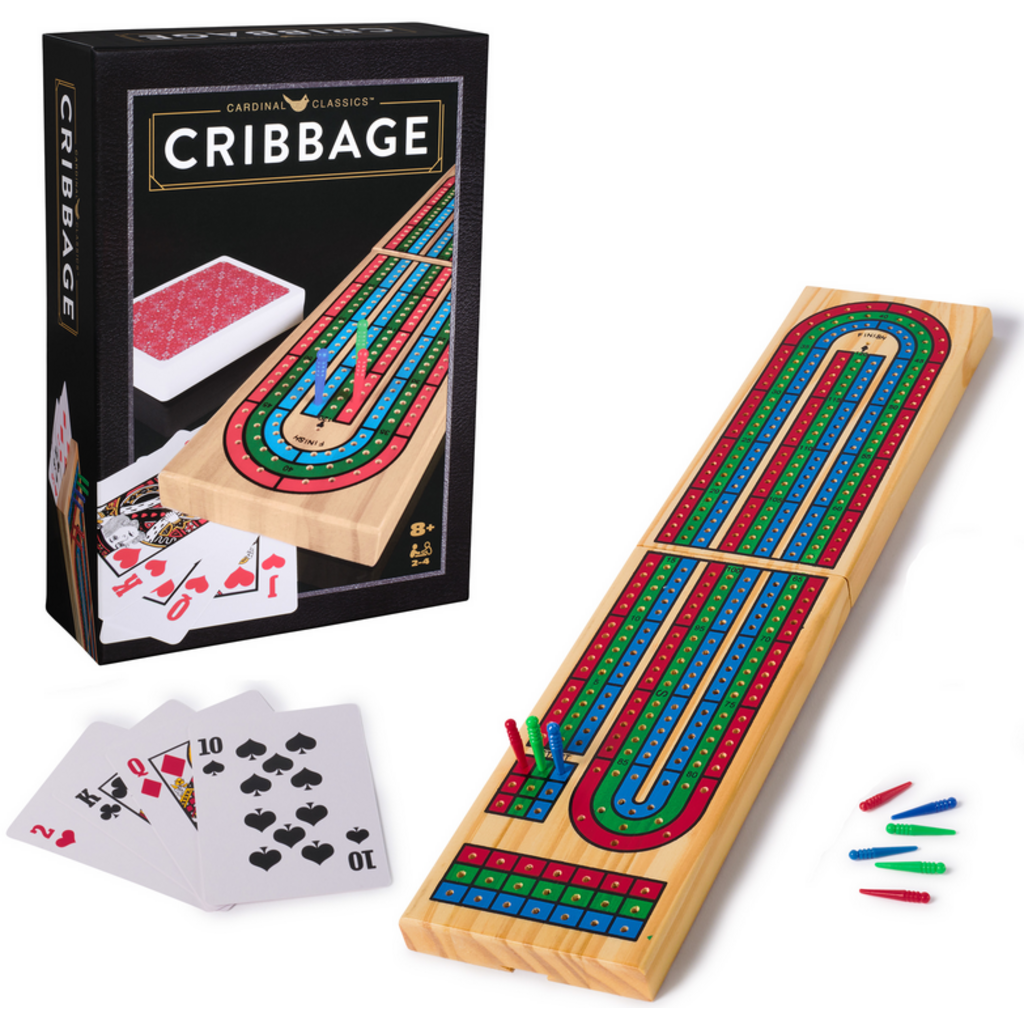 CARDINAL CLASSIC WOOD CRIBBAGE