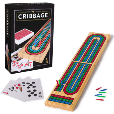 CARDINAL CLASSIC WOOD CRIBBAGE