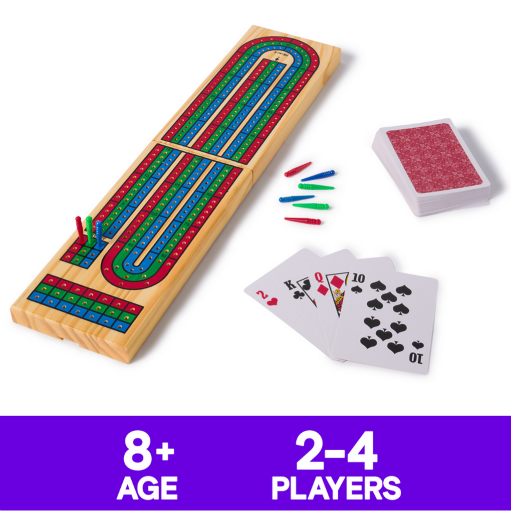 CARDINAL CLASSIC WOOD CRIBBAGE