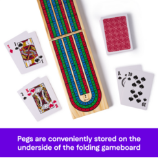 CARDINAL CLASSIC WOOD CRIBBAGE