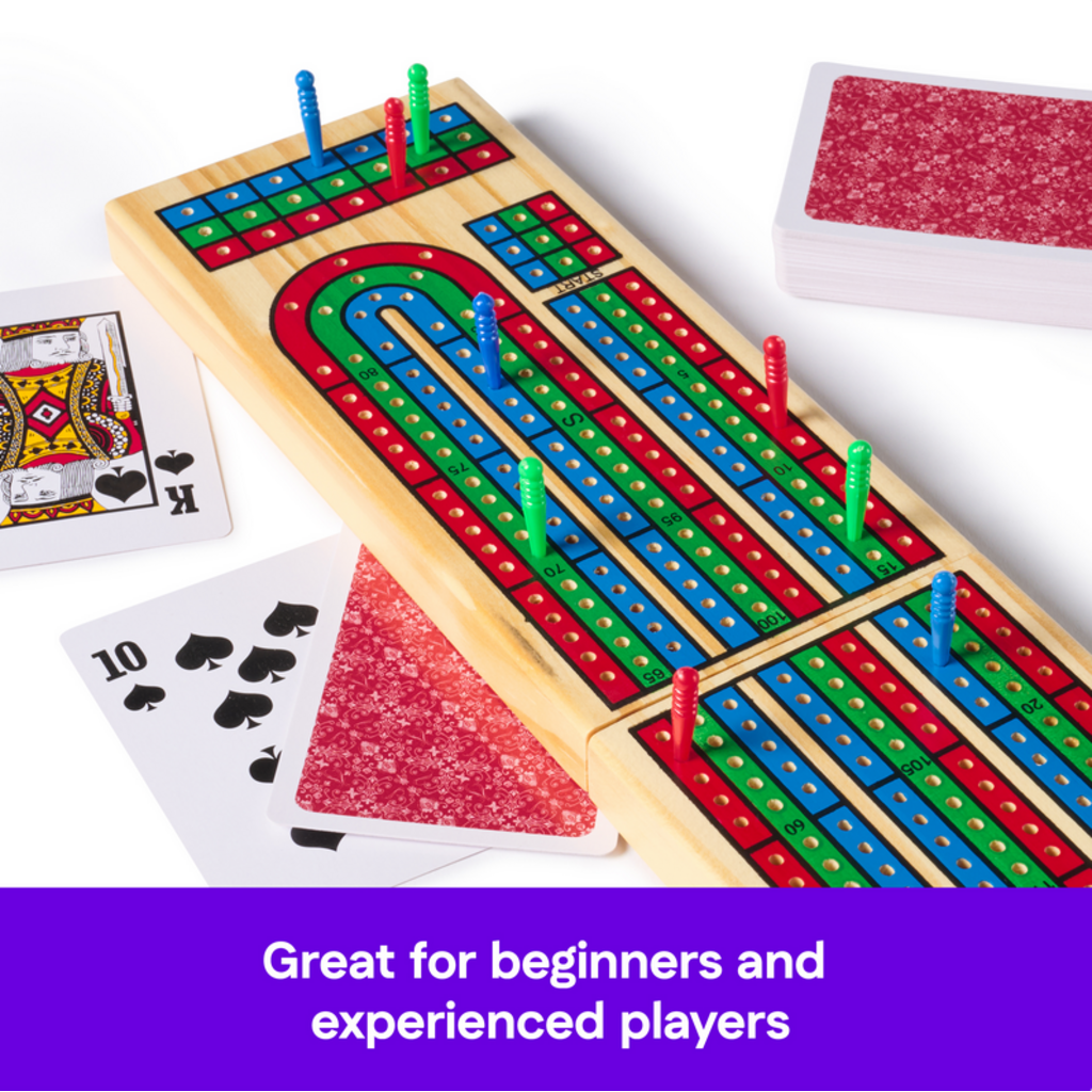 CARDINAL CLASSIC WOOD CRIBBAGE