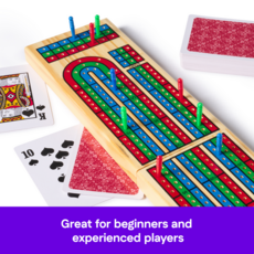 CARDINAL CLASSIC WOOD CRIBBAGE