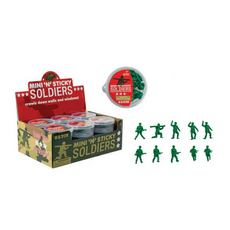 US TOY MINI N STICKY SOLDIERS