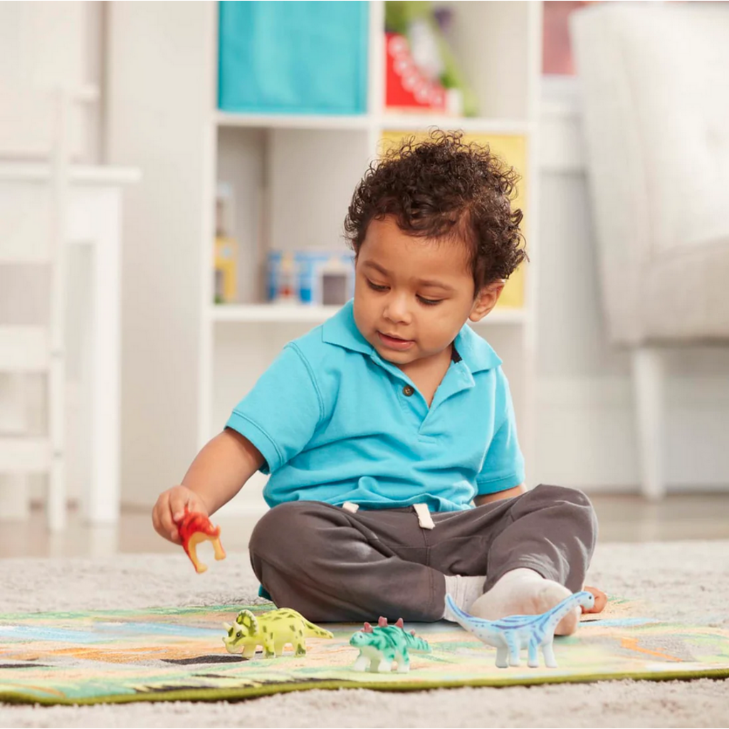 MELISSA AND DOUG PREHISTORIC PLAYGROUND DINOSAUR RUG