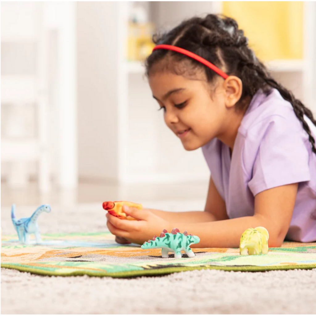 MELISSA AND DOUG PREHISTORIC PLAYGROUND DINOSAUR RUG