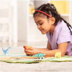 MELISSA AND DOUG PREHISTORIC PLAYGROUND DINOSAUR RUG