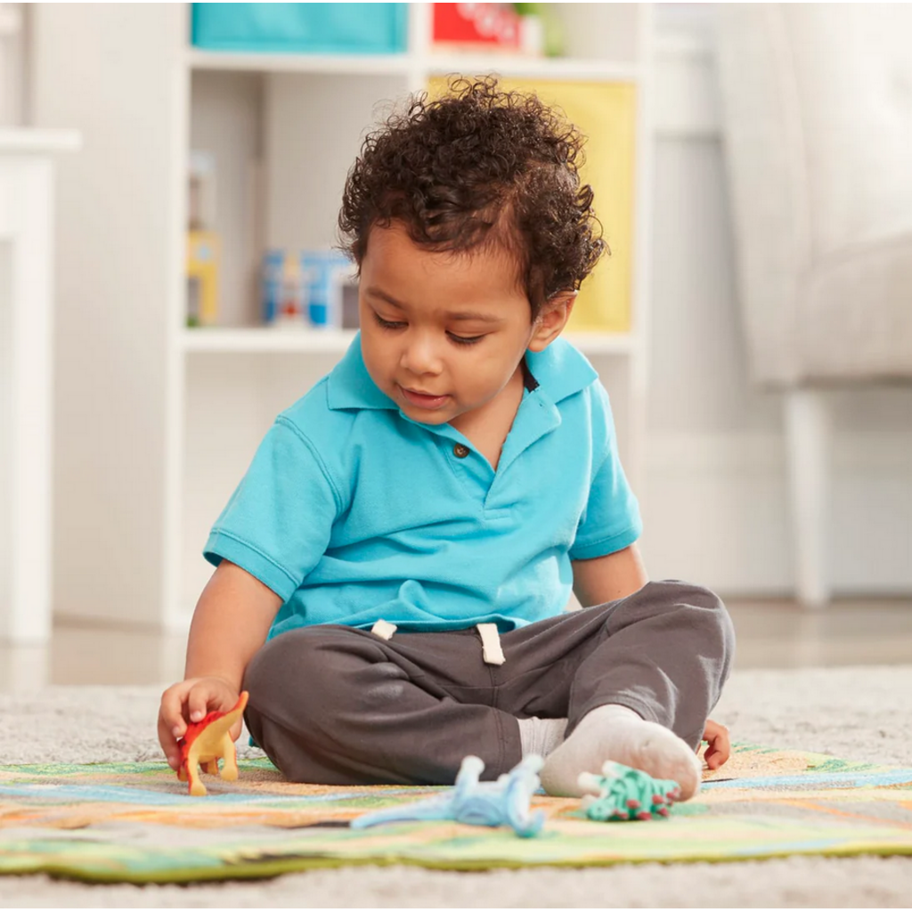MELISSA AND DOUG PREHISTORIC PLAYGROUND DINOSAUR RUG