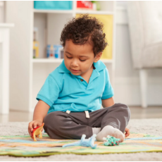 MELISSA AND DOUG PREHISTORIC PLAYGROUND DINOSAUR RUG