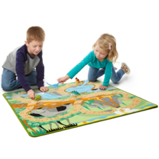 MELISSA AND DOUG PREHISTORIC PLAYGROUND DINOSAUR RUG