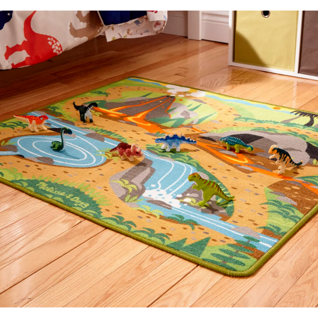 MELISSA AND DOUG PREHISTORIC PLAYGROUND DINOSAUR RUG