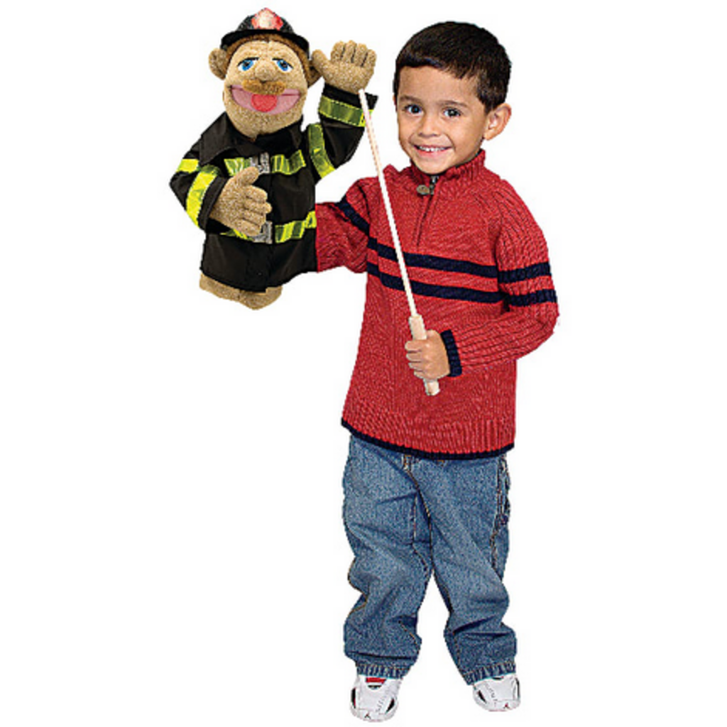 MELISSA AND DOUG FIRE CHIEF PUPPET