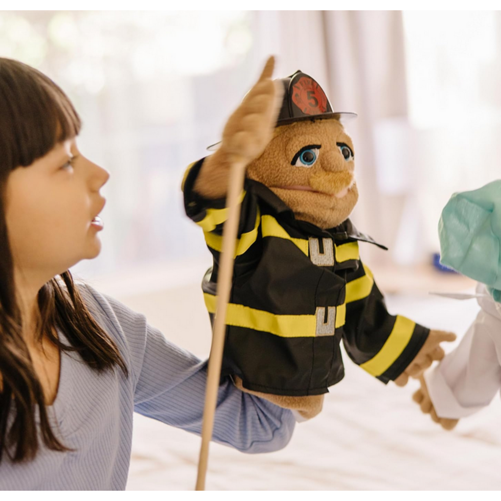 MELISSA AND DOUG FIRE CHIEF PUPPET