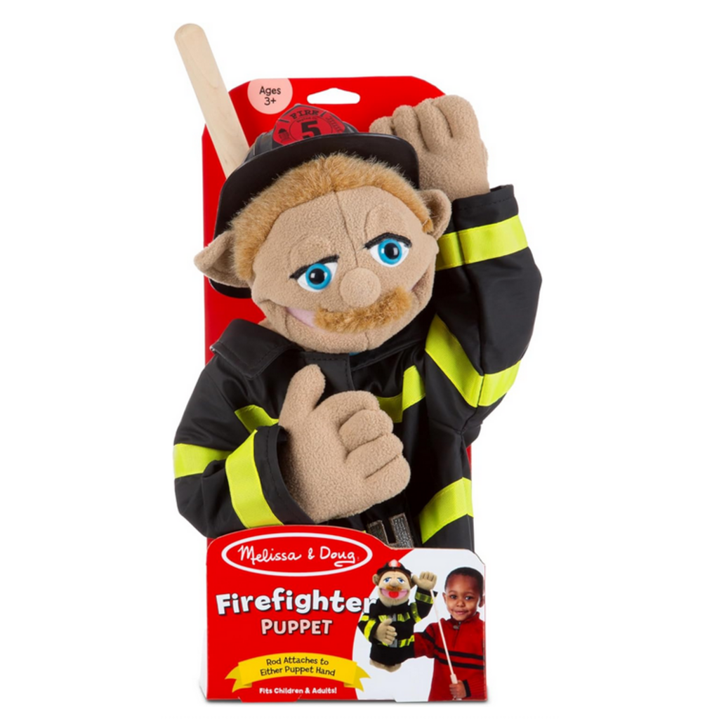 MELISSA AND DOUG FIRE CHIEF PUPPET