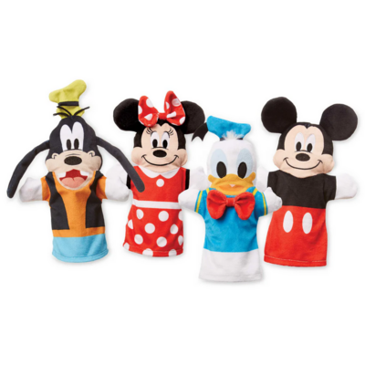 MELISSA AND DOUG DISNEY MICKEY MOUSE PUPPETS 4 PACK