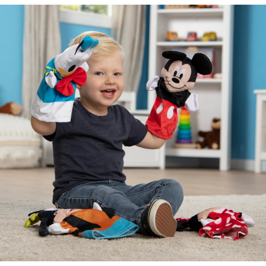 MELISSA AND DOUG DISNEY MICKEY MOUSE PUPPETS 4 PACK