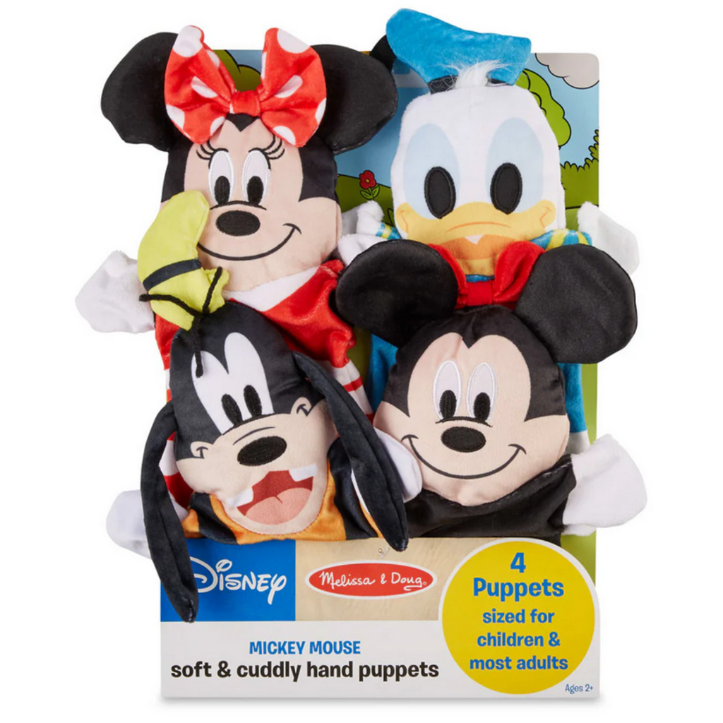MELISSA AND DOUG DISNEY MICKEY MOUSE PUPPETS 4 PACK