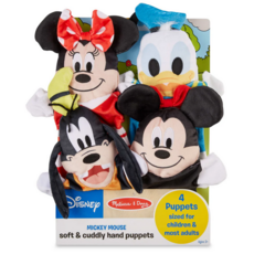 MELISSA AND DOUG DISNEY MICKEY MOUSE PUPPETS 4 PACK