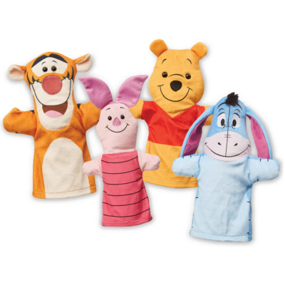 MELISSA AND DOUG DISNEY WINNIE THE POOH PUPPETS 4 PACK