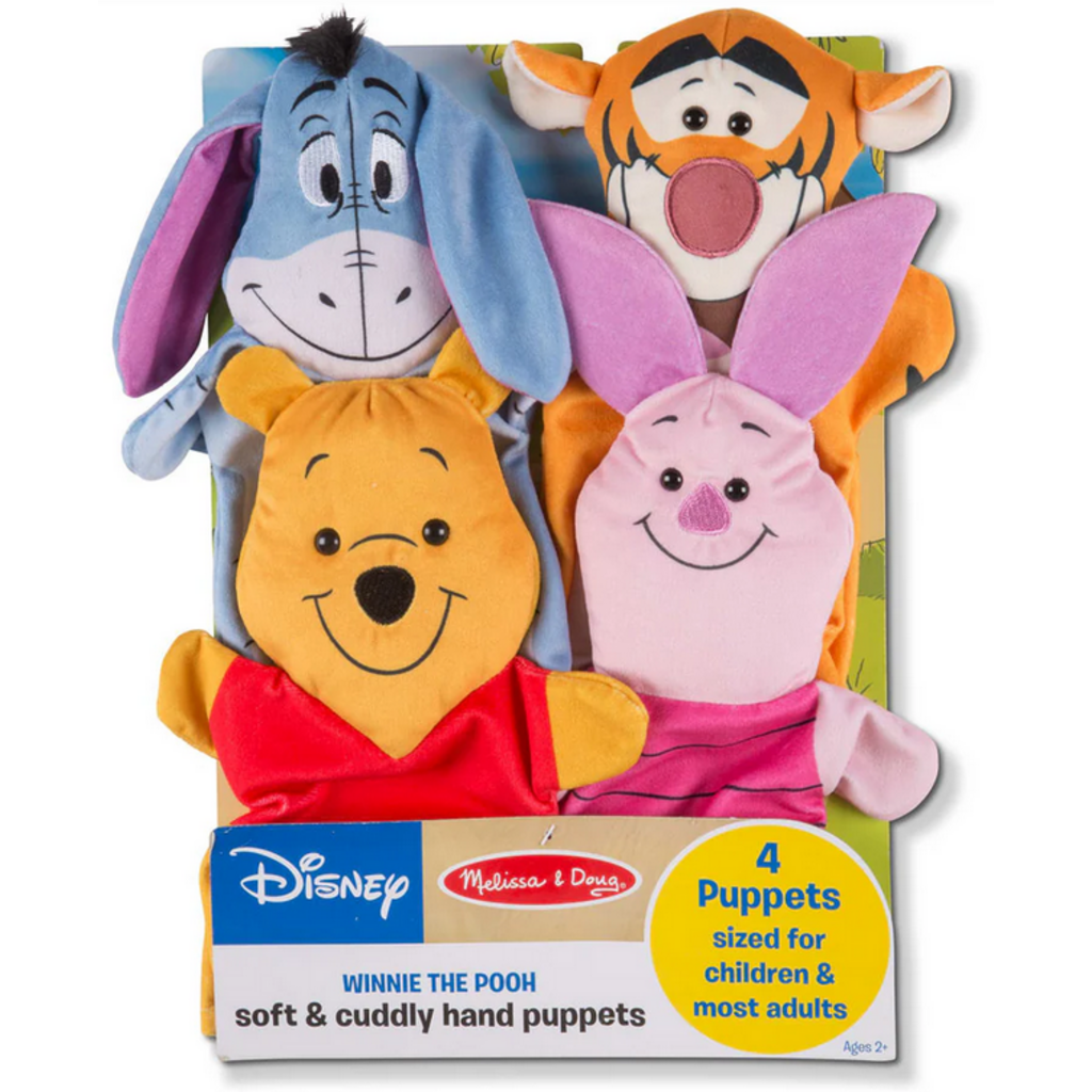 MELISSA AND DOUG DISNEY WINNIE THE POOH PUPPETS 4 PACK