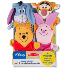 MELISSA AND DOUG DISNEY WINNIE THE POOH PUPPETS 4 PACK