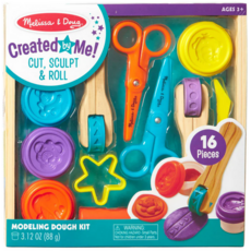 MELISSA AND DOUG CUT, SCULPT & ROLL DOUGH KIT