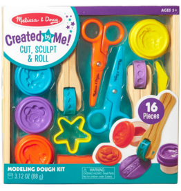 MELISSA AND DOUG CUT, SCULPT & ROLL DOUGH KIT