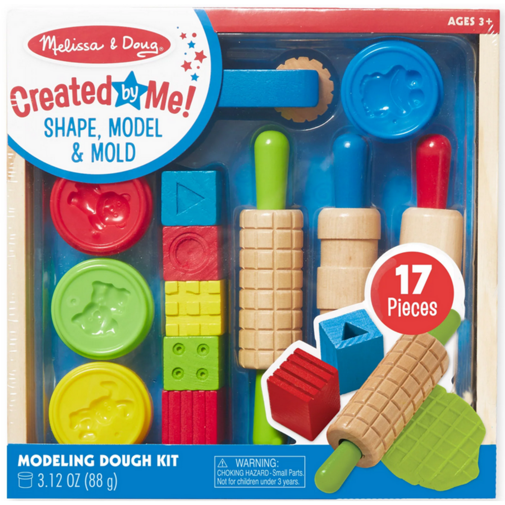 MELISSA AND DOUG SHAPE, MODEL & MOLD MODELING DOUGH KIT