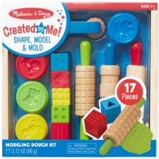 MELISSA AND DOUG SHAPE, MODEL & MOLD MODELING DOUGH KIT