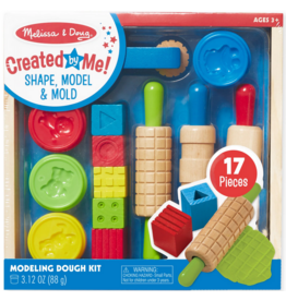 MELISSA AND DOUG SHAPE, MODEL & MOLD MODELING DOUGH KIT