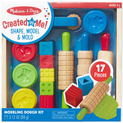 MELISSA AND DOUG SHAPE, MODEL & MOLD MODELING DOUGH KIT