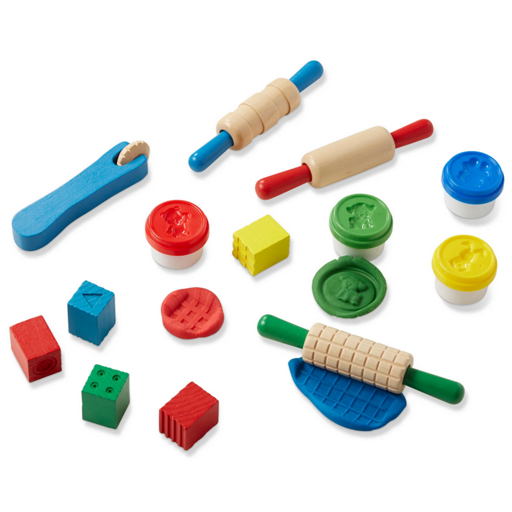 MELISSA AND DOUG SHAPE, MODEL & MOLD MODELING DOUGH KIT