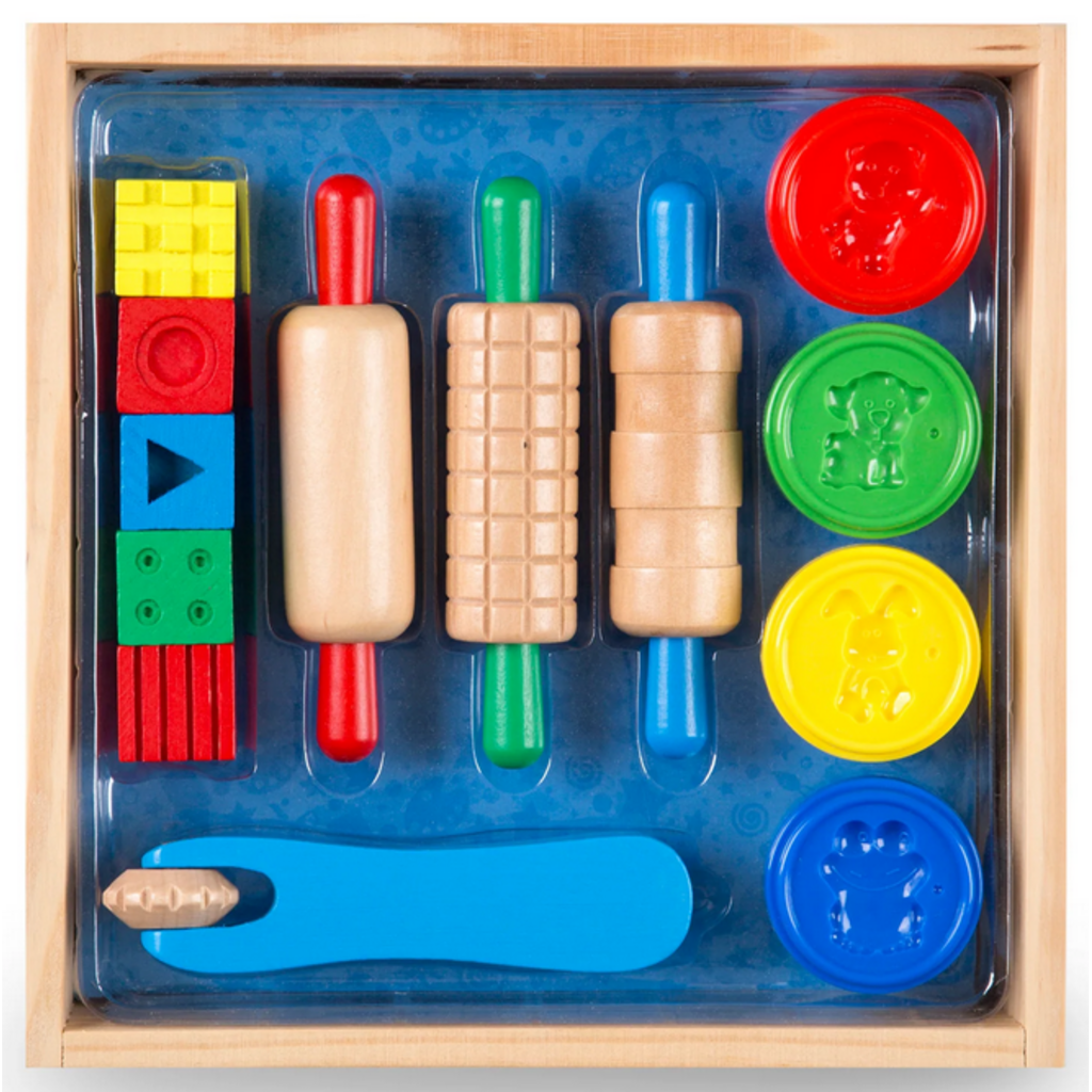 MELISSA AND DOUG SHAPE, MODEL & MOLD MODELING DOUGH KIT