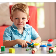 MELISSA AND DOUG SHAPE, MODEL & MOLD MODELING DOUGH KIT