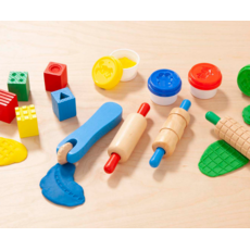 MELISSA AND DOUG SHAPE, MODEL & MOLD MODELING DOUGH KIT