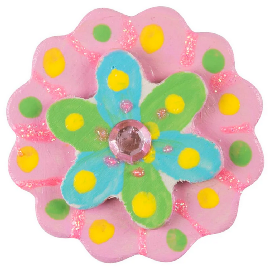 MELISSA AND DOUG FLOWER MAGNETS WOODEN CRAFT KIT