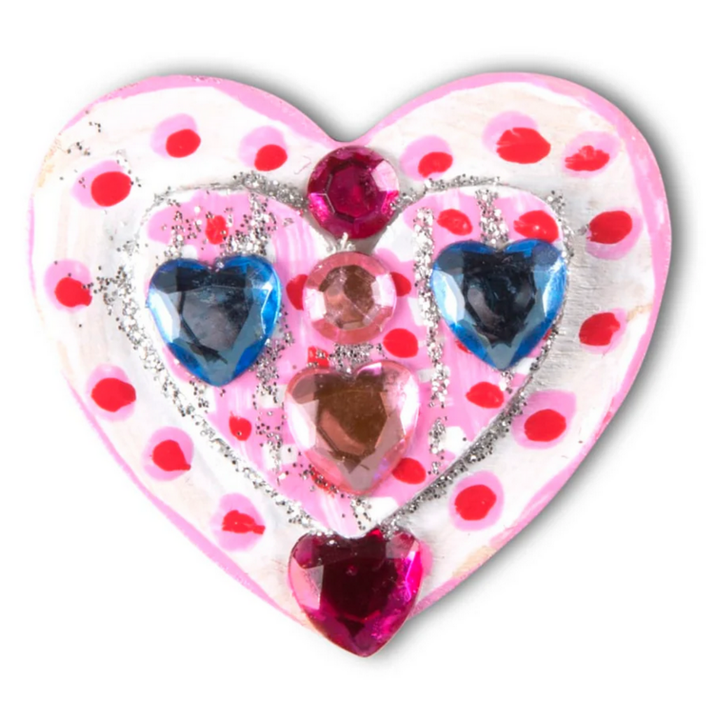 MELISSA AND DOUG HEART MAGNETS WOODEN CRAFT KIT