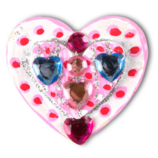 MELISSA AND DOUG HEART MAGNETS WOODEN CRAFT KIT