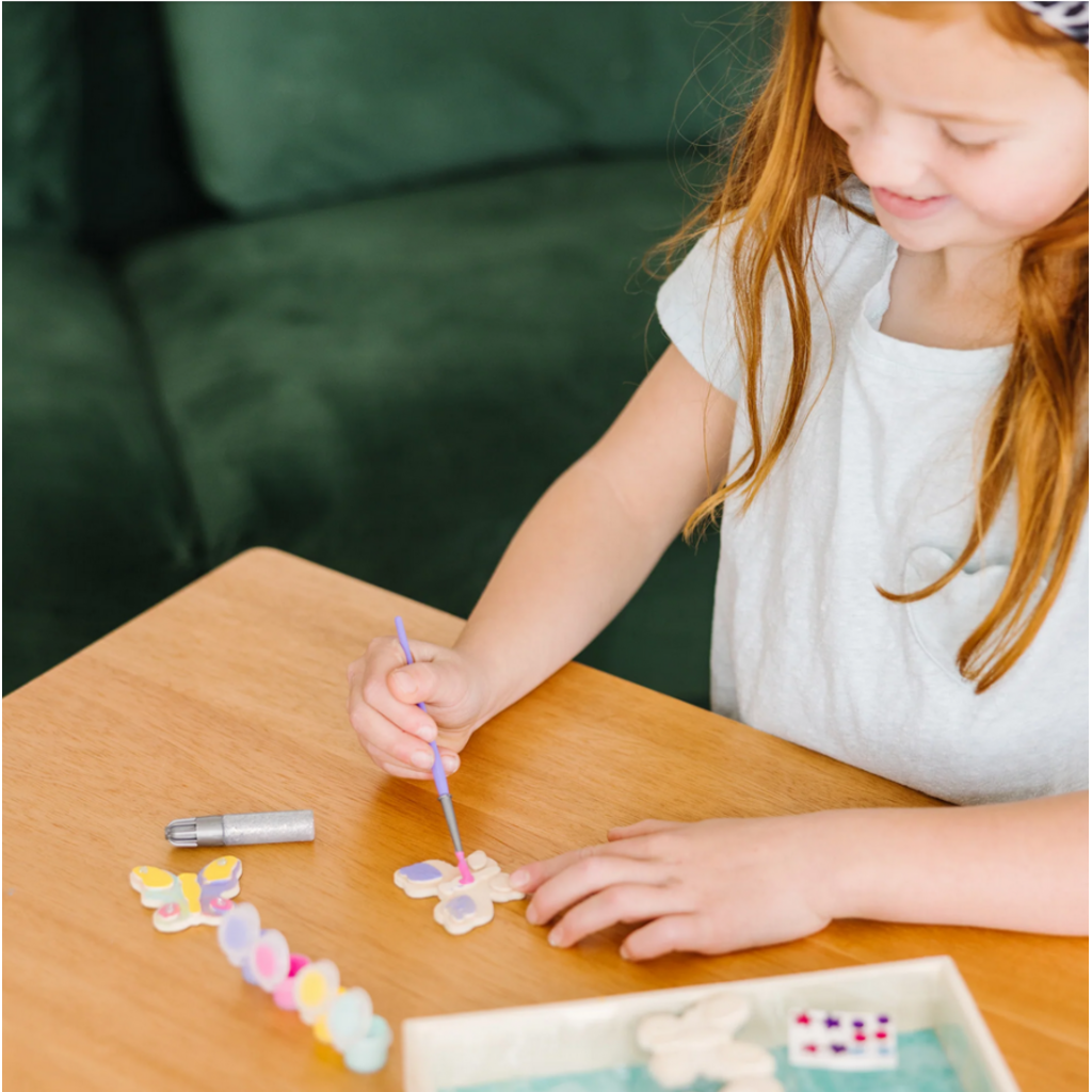 MELISSA AND DOUG BUTTERFLY MAGNETS WOODEN CRAFT KIT