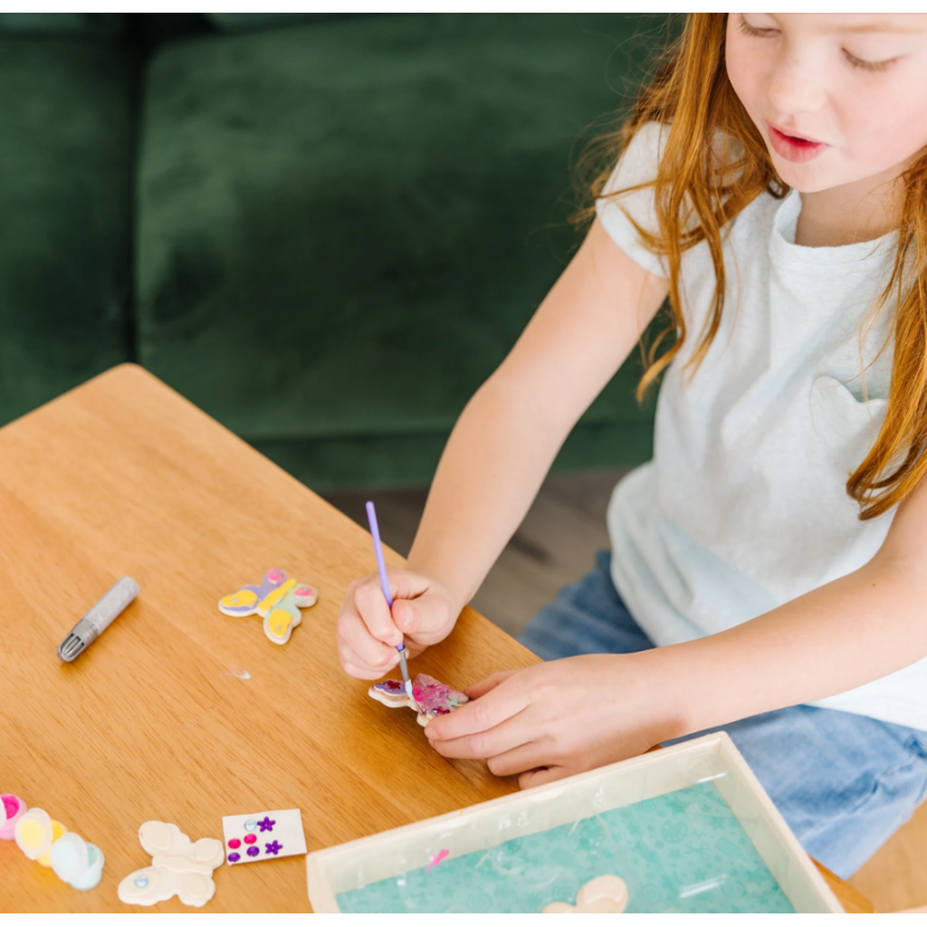 MELISSA AND DOUG BUTTERFLY MAGNETS WOODEN CRAFT KIT