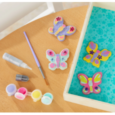 MELISSA AND DOUG BUTTERFLY MAGNETS WOODEN CRAFT KIT