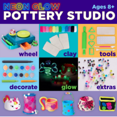 FABER CASTELL NEON GLOW POTTERY STUDIO