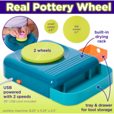 FABER CASTELL NEON GLOW POTTERY STUDIO