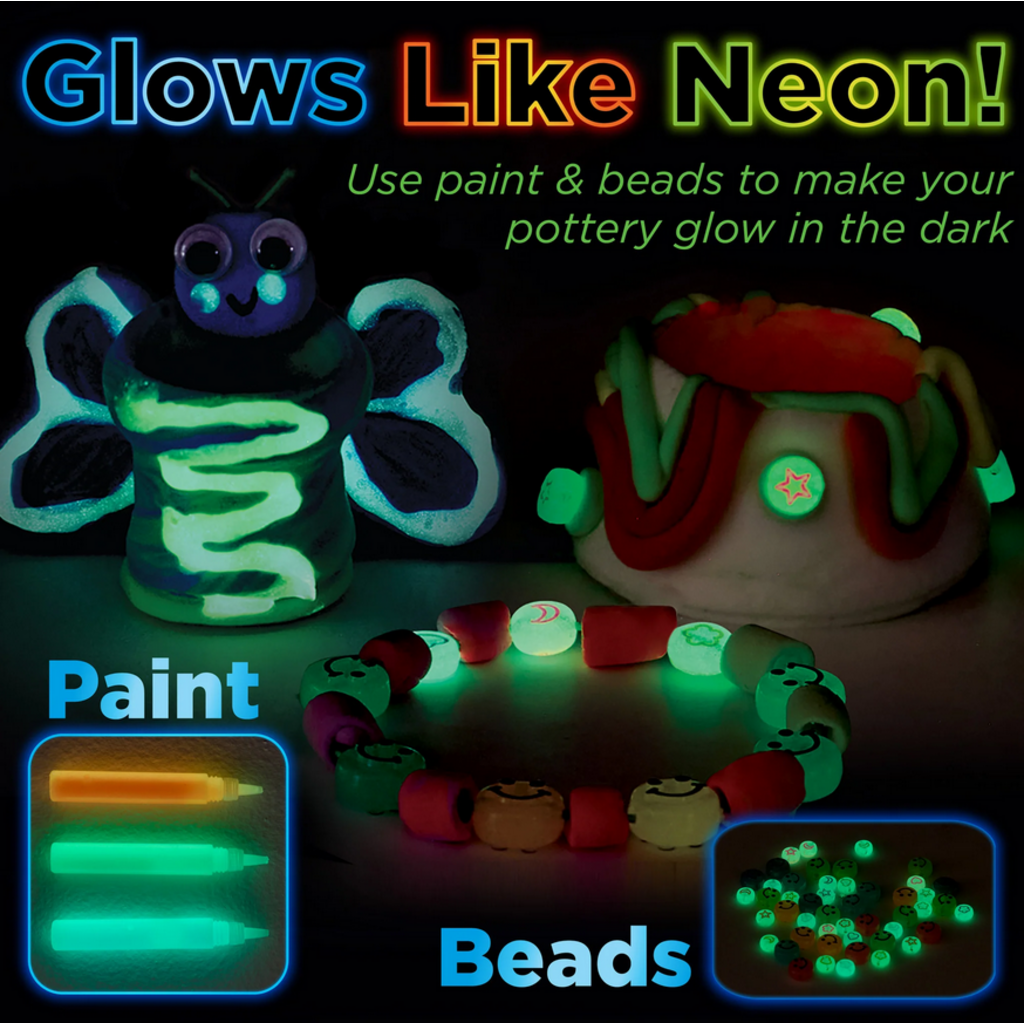 FABER CASTELL NEON GLOW POTTERY STUDIO